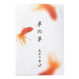 夢の夢　爽水の香　スティック 12本入 【お香 香立付き】