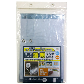 透明間仕切シート　透明　90cmx180cm TS-9018