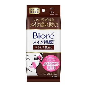 ビオレ　メイク持続シートうるピタ肌 30枚入 【Biore】