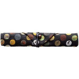 一双　箸袋　京西陣　夏祭り 【カトラリー】