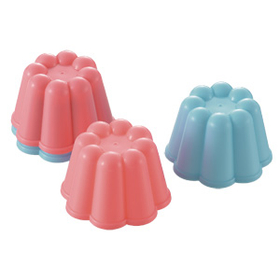 P.ゼリー型　4P　351153 【調理器具 お菓子作り】