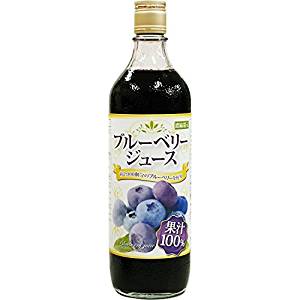 ブルーベリー100%ジュース(C) 720ml瓶 新日本機能食品 | イプロス