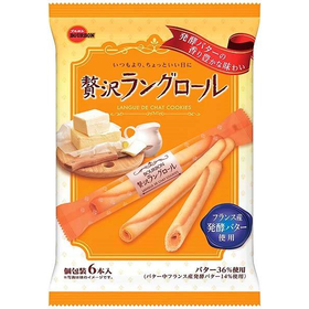 ブルボン　贅沢ラングロール 6本入