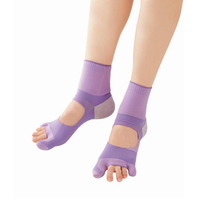 毎晩履きたいおやすみ外反母趾サポーター パープルM~L