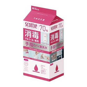 【指定医薬部外品】スコッティ ウェットティシュー 消毒 アルコー