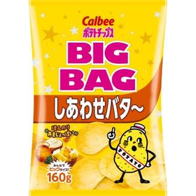 ビッグバッグしあわせバタ～ 160g 【お菓子 calbee】