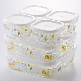 iwaki　パック＆レンジ システムセット(シンジカトウ/北欧の