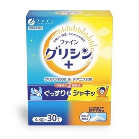 【栄養補助食品】ファイングリシン+ 　グリシン3000＆テアニン