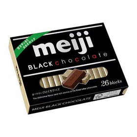 明治　ブラックチョコレート BOX 26枚入