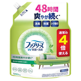 ファブリーズＷ除菌　ほのかな緑茶の香り　つめかえ用４回分 128