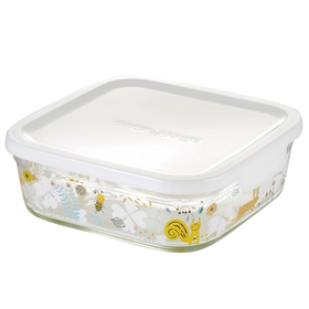 iwaki　パック＆レンジ（シンジカトウ/北欧の庭）　800ml