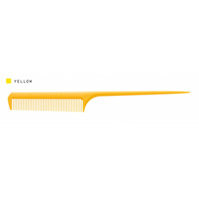 ニューデルリンリングコーム　No.3先細　イエロー