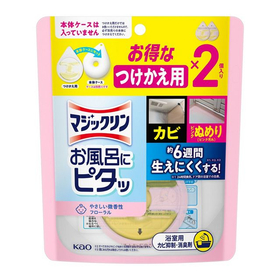 マジックリンお風呂にピタッ　フローラルの香りつけかえ2個入