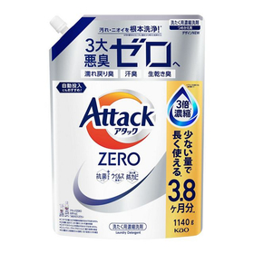 アタックＺＥＲＯ　つめかえ用　１１４０ｇ 【洗濯用合成洗剤】