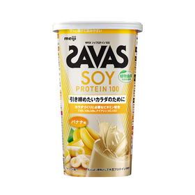 ザバス ソイプロテイン100 バナナ味 196g