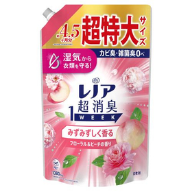 レノア超消臭１ｗｅｅｋ　みずみずしく香るフローラル＆ピーチの香り