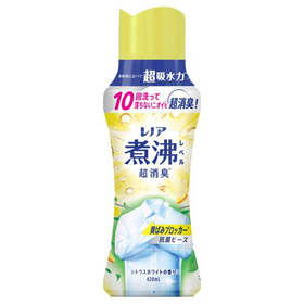 レノア煮沸レベル消臭抗菌ビーズ　黄ばみブロッカー　シトラスホワイ