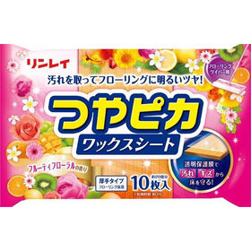 リンレイ　つやピカワックスシート フルーティフローラルの香り10