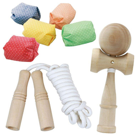 けん玉･なわとび･お手玉3点セット 21290