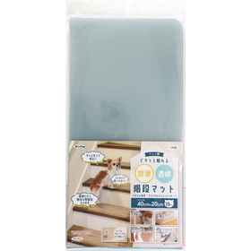 透明階段マット PSMT-4215(ペット用) 40cmx20c