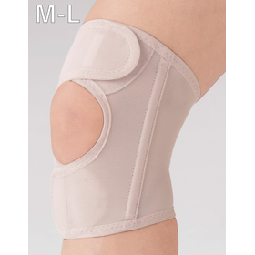 ウォーキングサポーター　膝用　1枚　ラベンダー　M-L