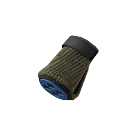 マナーソックス　カーキ　底径30ミリ～38ミリの杖に対応。杖先カ