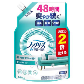 ファブリーズＷ除菌　つめかえ特大サイズ 640ml 【消臭】