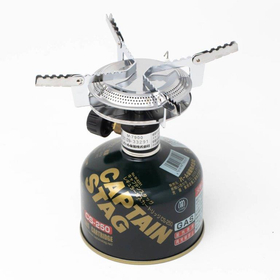 オーリック小型ガスバーナーコンロ＜圧電点火装置付＞（ケース付） 