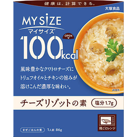 100kcalマイサイズ チーズリゾットの素 86g