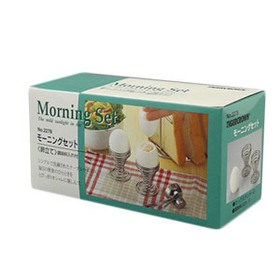 モーニングセット(卵立て)　672278 【調理器具】