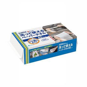 スコッティ ファイン 洗って使えるペーパータオル 40枚入