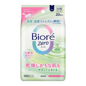 ビオレＺｅｒｏシート　化粧水成分in　すがすがしいせっけんの香り