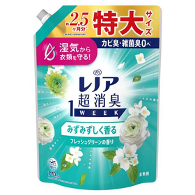 レノア超消臭１ｗｅｅｋ　みずみずしく香るフレッシュグリーンの香り