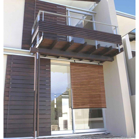 目隠しすだれ 木目　STM-9012 90&times;120cm