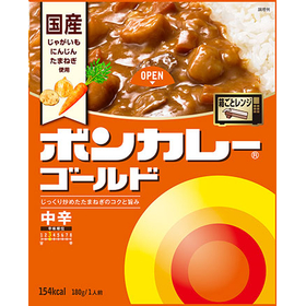 ボンカレーゴールド　中辛 180ｇ