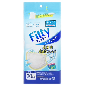 フィッティファインエアー　３０枚　ホワイトふつうサイズ（個別包装