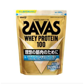 ザバス ホエイプロテイン100 バニラアイスクリーム風味 980