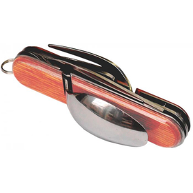 茶合板S・F付4徳ナイフ 引割KT-531