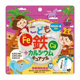 こども鉄+カルシウム　チュアブル 60g（1g&times;60粒）