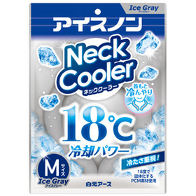 アイスノン　ネッククーラー　アイスグレー　Mサイズ 1個入