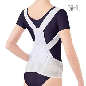 お医者さんのがっちり背すじベルトM-L