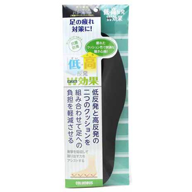 低・高反発W効果インソール　男女兼用フリーサイズ(21.0～28