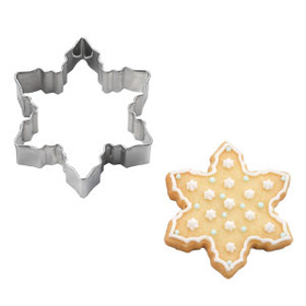 18-8抜型　雪の結晶　小　351951 【調理器具】