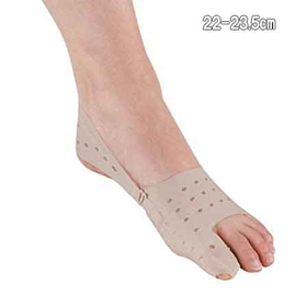 薄型母趾サポーターベージュ　22-23.5