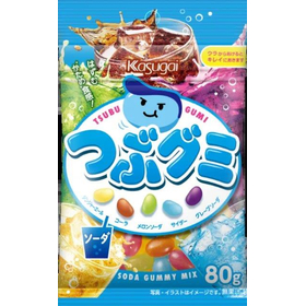 春日井　つぶグミソーダ 80ｇ