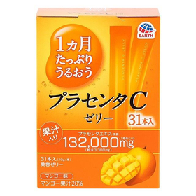 １ヵ月たっぷりうるおうプラセンタＣゼリー（マンゴー味）