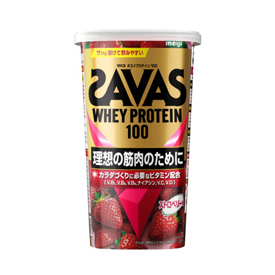ザバス ホエイプロテイン100 ストロベリー味 280g | 新日本機能食品