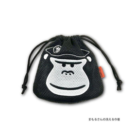 ごリラックス　まもるさんの洗える巾着 25P45463