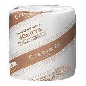 クレシアEF トイレットロール 40ｍ ダブル