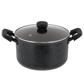 ライトセンス　マーブル　ＩＨシチューポット　２２ｃｍ ＮＭ－３６